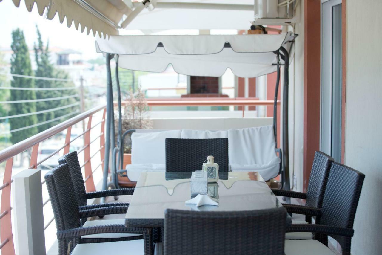 Elena Luxury Apartment Keramoti  Ngoại thất bức ảnh